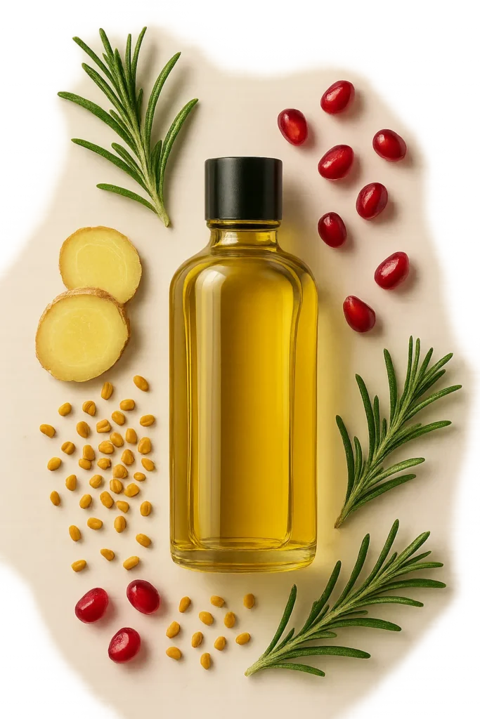 Home 6 hair oil image sora